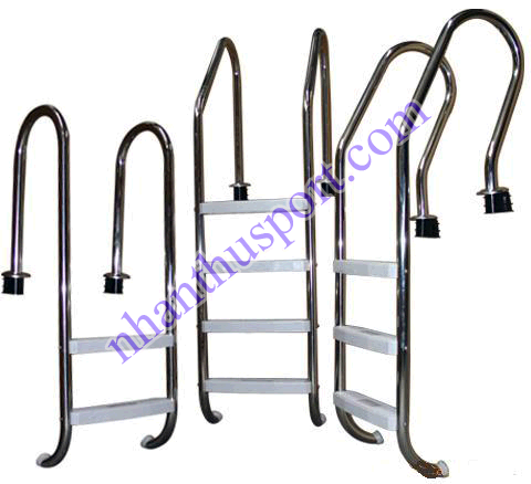 Cầu thang inox 4 bậc